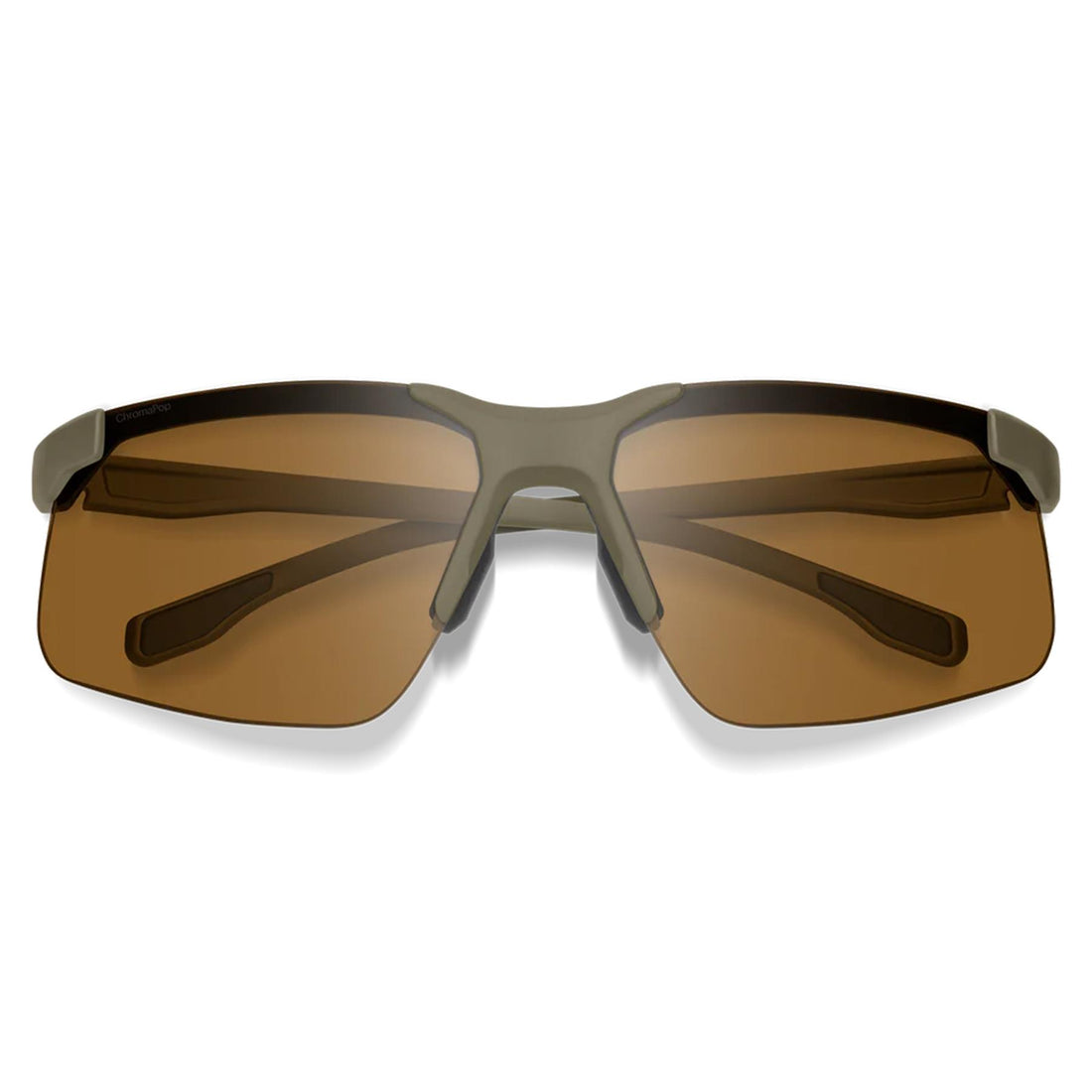Smith Sunglasses Cipher SIF XC Matte Olive Oil ChromaPop Brown