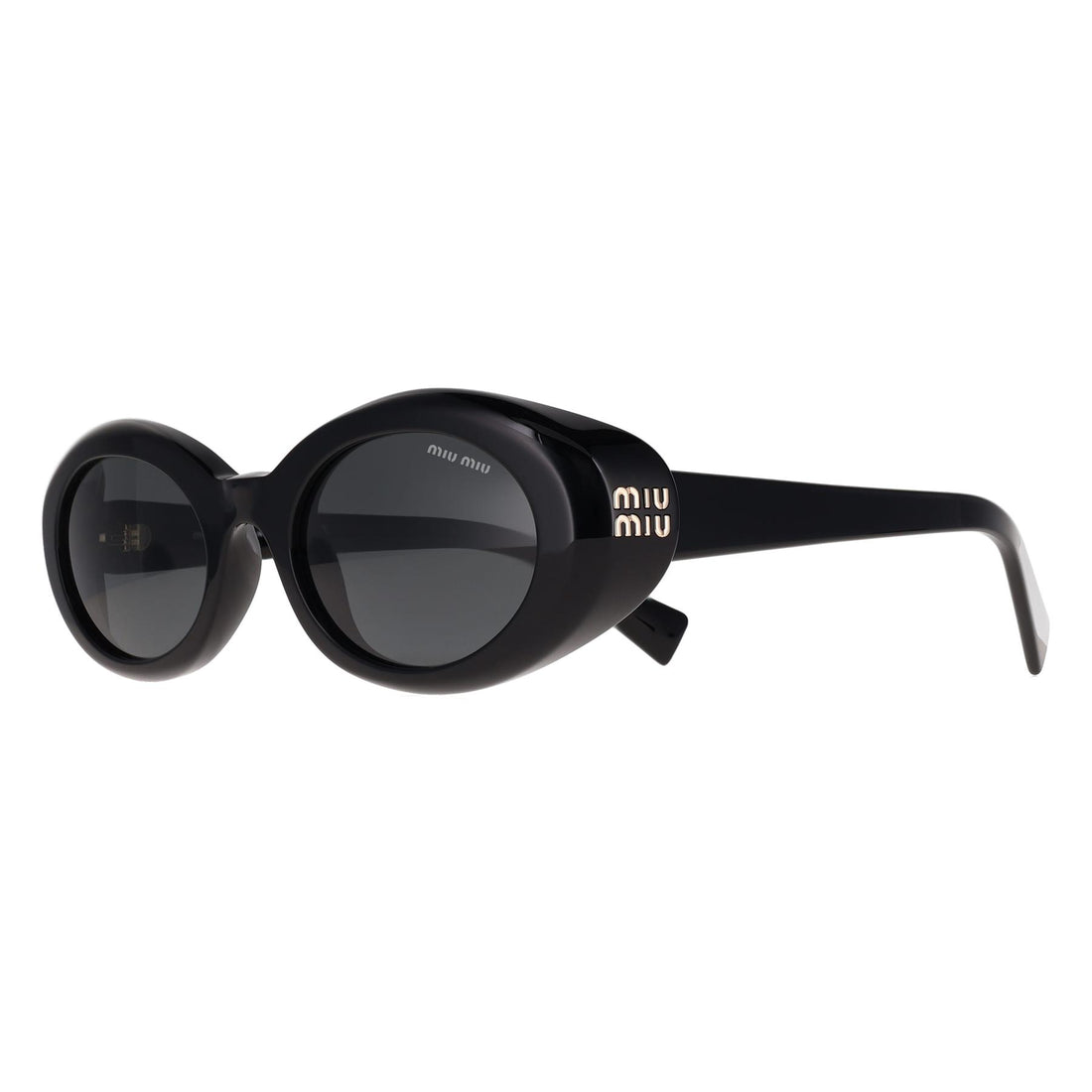 Miu Miu Sunglasses MU09S 16K08Z Black Dark Grey