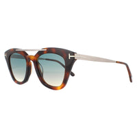 Tom Ford Sunglasses FT0575 53P Blonde Havana Blue Gradient