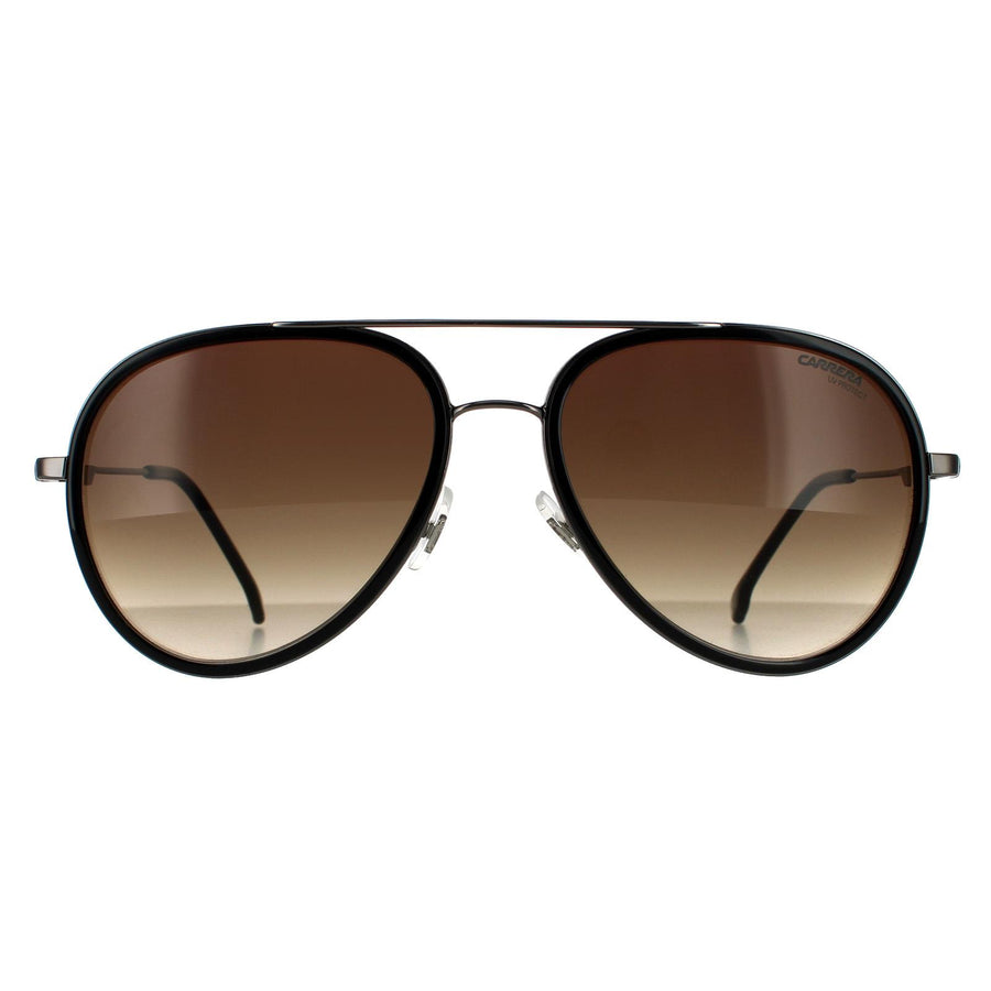 Carrera 1044/S Sunglasses Black / Brown Gradient