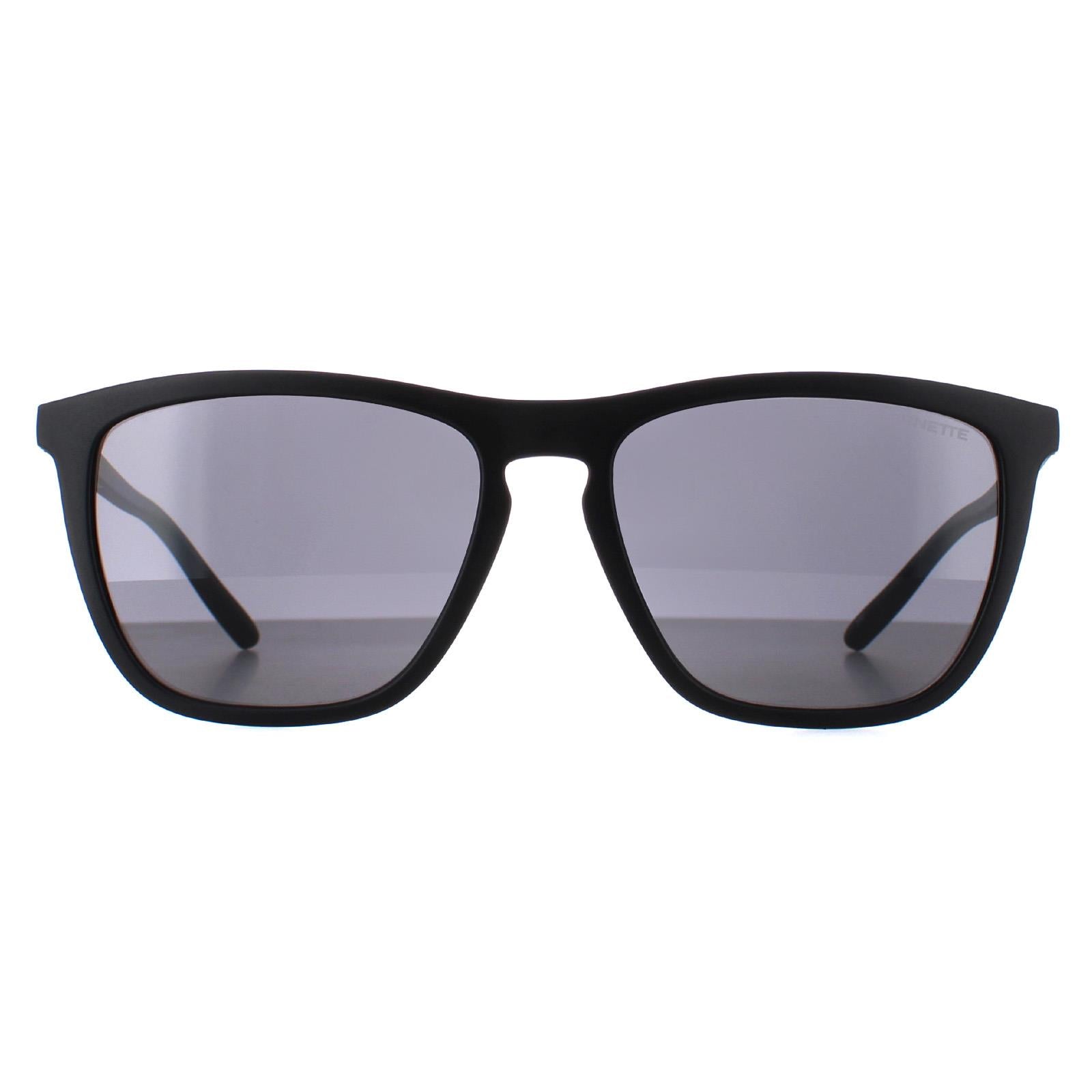 Sunglasses AN4301 Fry Matte Black Dark Grey