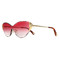 Chloe Sunglasses Curtis CE163S 823 Gold Red Gradient