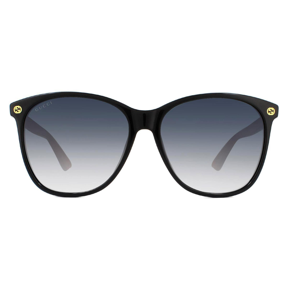 Gucci Sunglasses GG0024S 003 Black Brown Grey Gradient