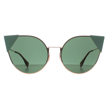 Fendi FF0190/S Sunglasses Gold Copper Green