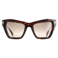 Marc Jacobs MJ 1001/S Sunglasses Havana Crystal Brown Gradient