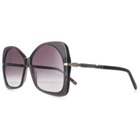 Ted Baker Sunglasses TB1668 Aniya 974 Gloss Crystal Dark Grey Grey Gradient