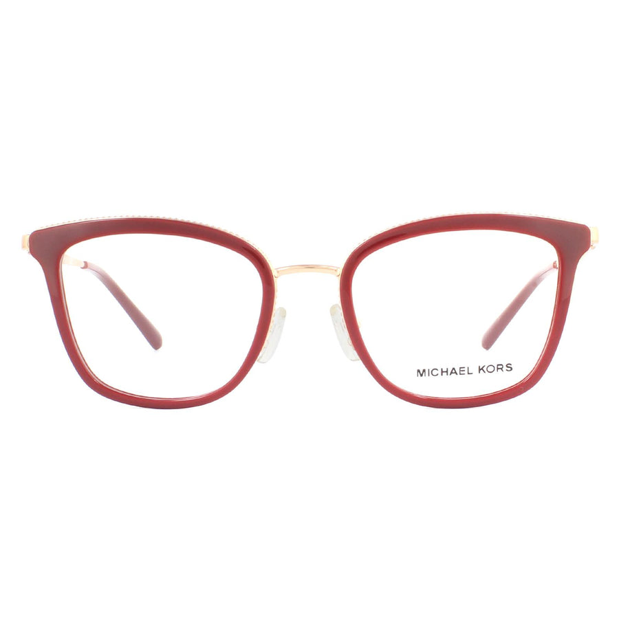 Michael Kors Coconut Grove MK3032 Glasses Frames Rose Gold Red