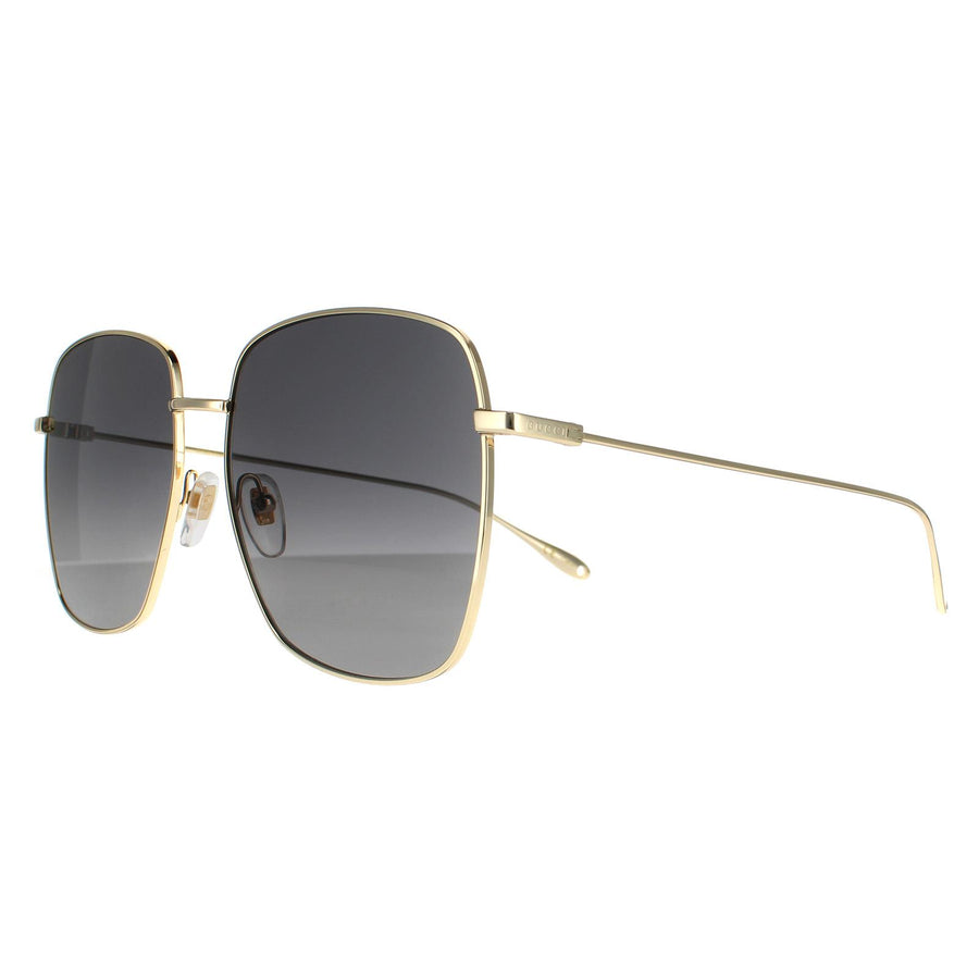 Gucci Sunglasses GG1031S 001 Gold Grey