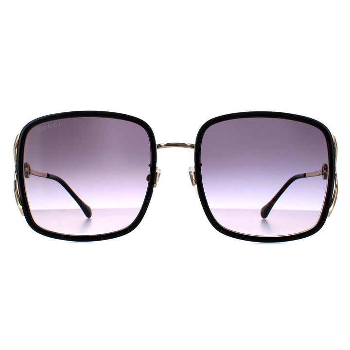 Gucci Sunglasses GG1016SK 001 Black Grey