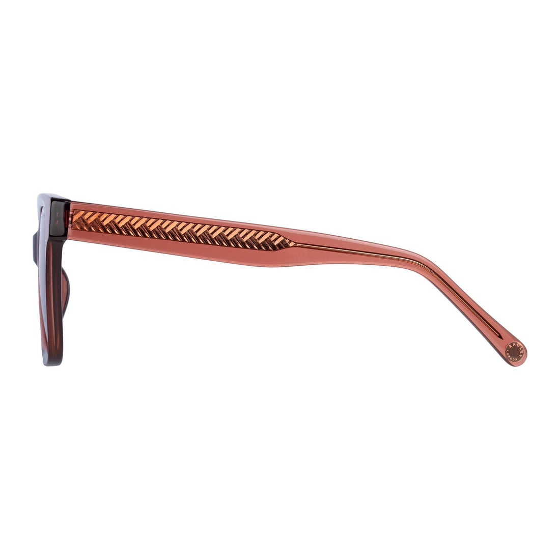 Radley Sunglasses RDS-6521 162 Transparent Pink Grey Gradient