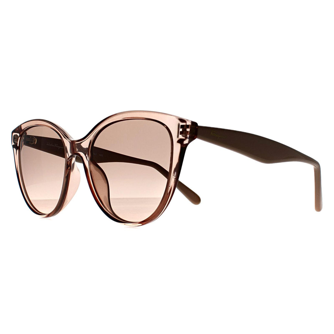 Salvatore Ferragamo Sunglasses SF1073S 278 Crystal Sand Rose Grey