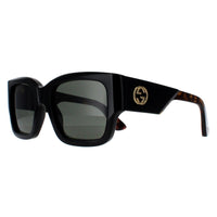 Gucci Sunglasses GG1663S 001 Black with Havana Grey