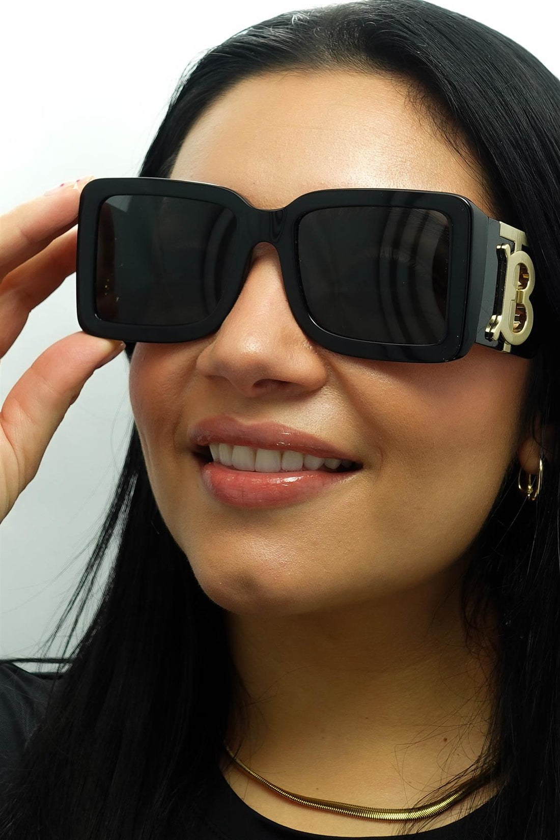 Burberry Sunglasses BE4406U 300187 Black Dark Grey