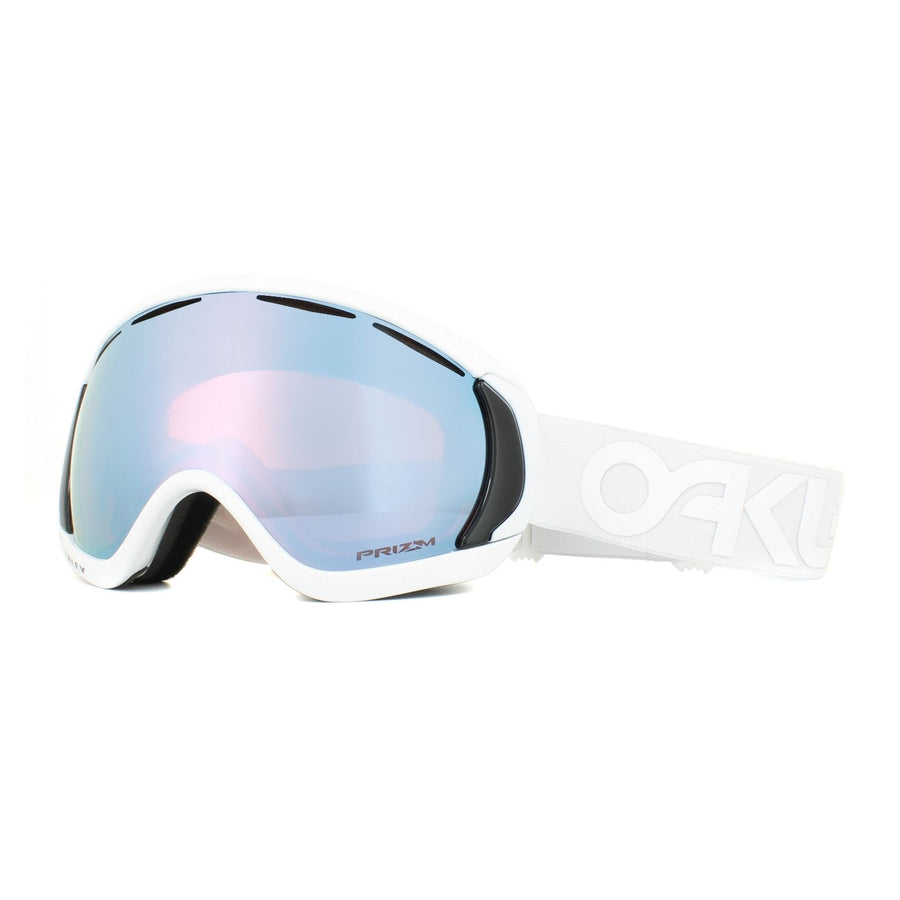Oakley Ski Goggles Canopy OO7047-56 Factory Pilot Whiteout Prizm Snow Sapphire Iridium