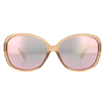 Polaroid Sunglasses PLD 4098/S 35J JQ Pink Rose Gold Mirror Polarised