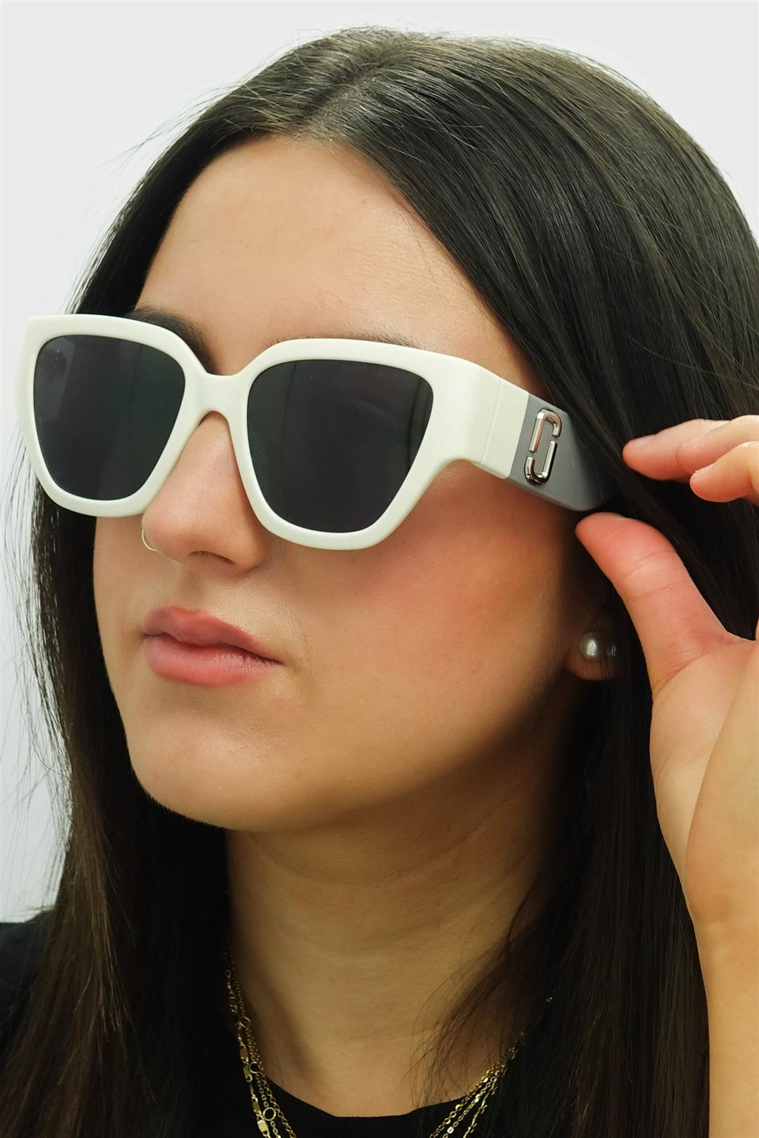 Marc Jacobs Sunglasses MARC 724/S SZJ IR Ivory Gray
