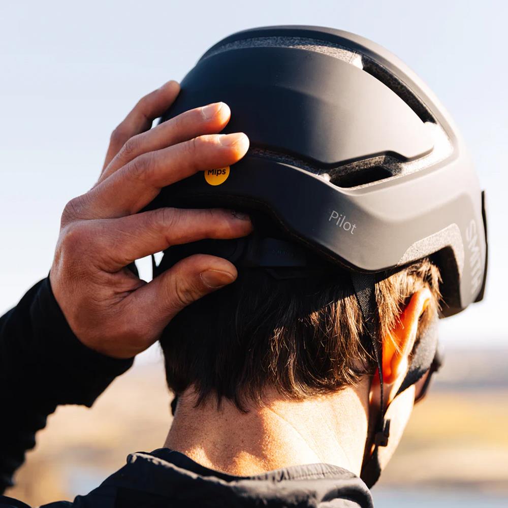 Smith Black Unisex Pilot Mips MTB Bike Helmet - Large