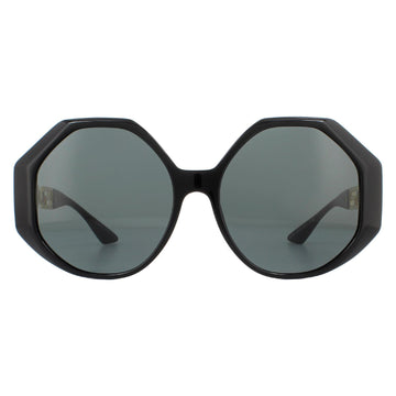 Versace Sunglasses VE4395 534587 Black Dark Grey