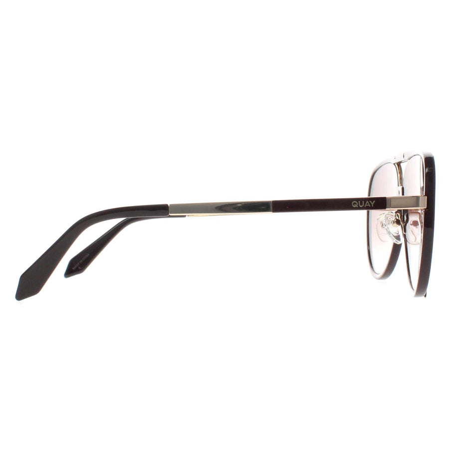Quay Sunglasses High Profile ESPR Brown White Brown Gradient