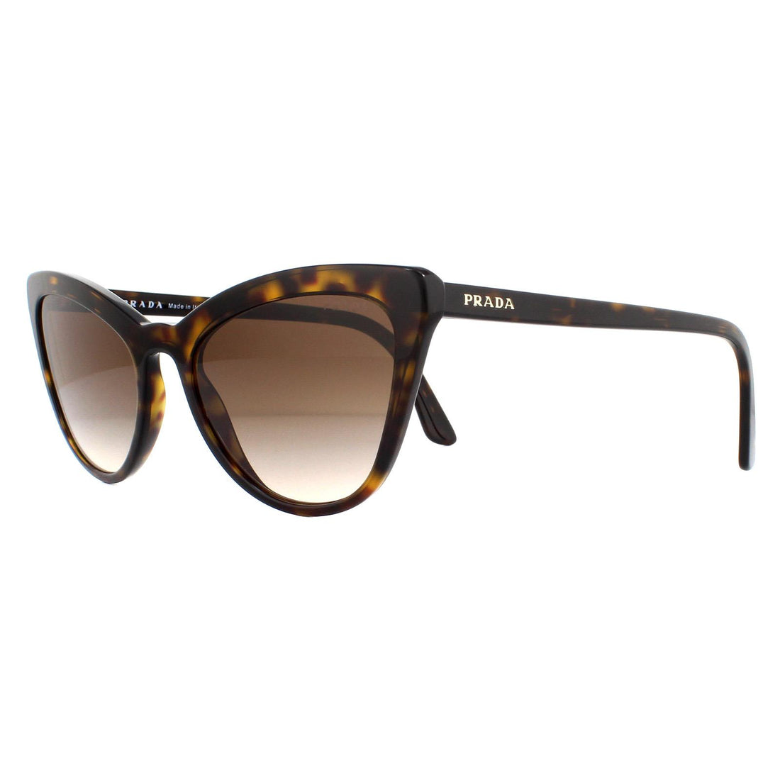 Prada Sunglasses PR01VS 2AU6S1 Havana Brown Gradient