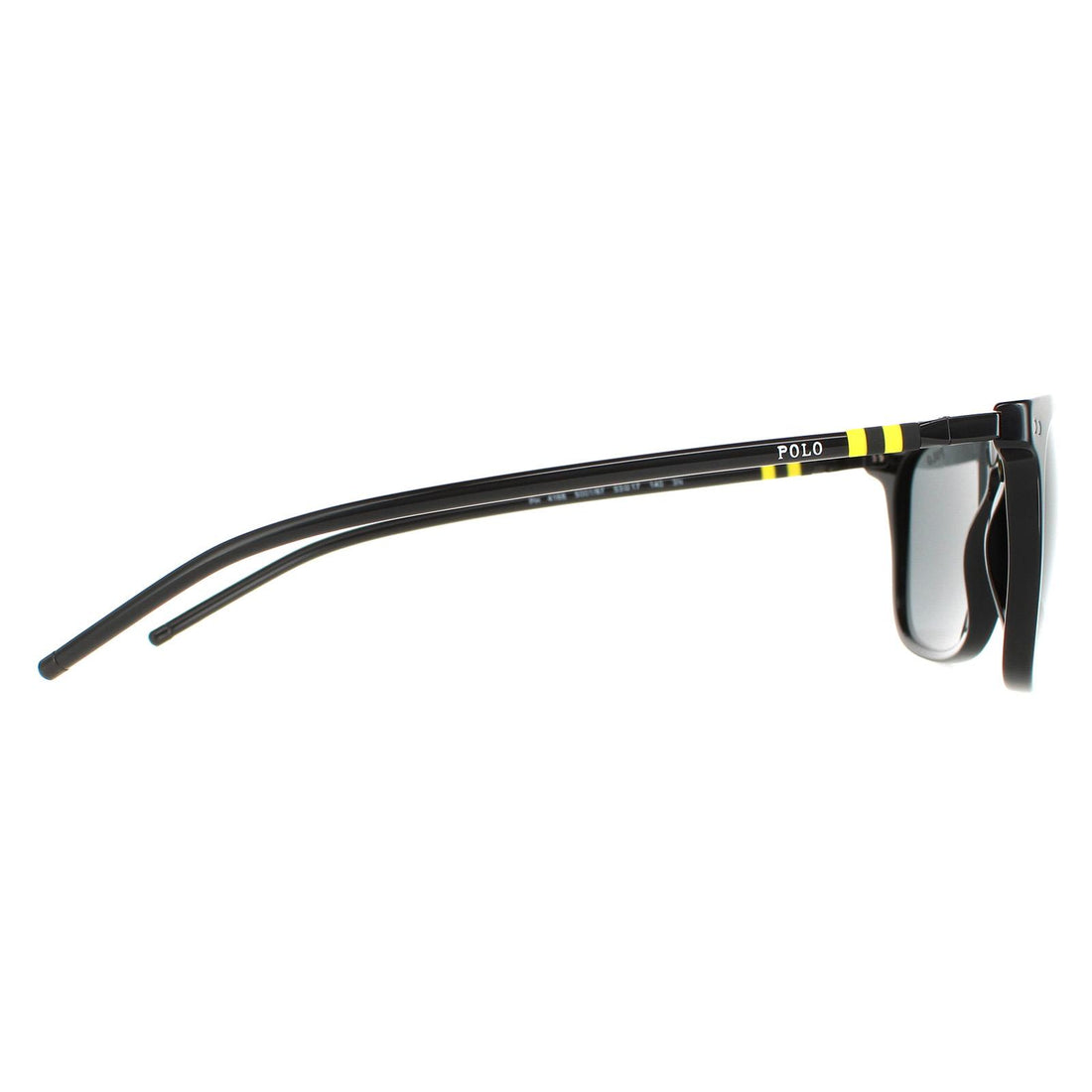 Polo Ralph Lauren Sunglasses PH4168 500187 Shiny Black Grey