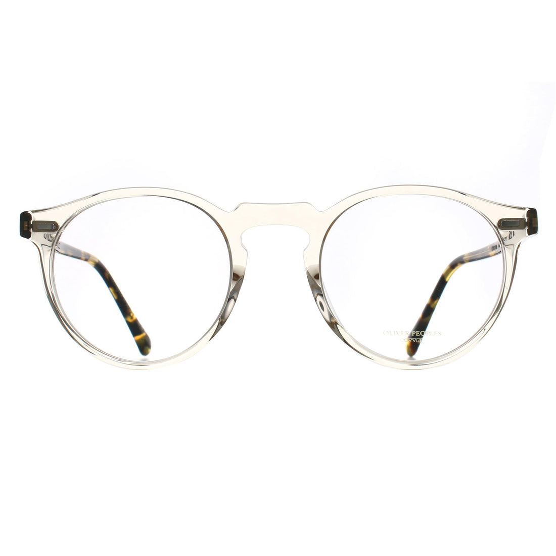 Oliver Peoples Glasses Frames OV5186 Gregory Peck 1485 Buff Men Women