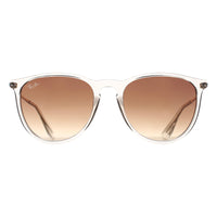 Ray-Ban Sunglasses RB4171 Erika 674413 Transparent Light Brown Brown Gradient