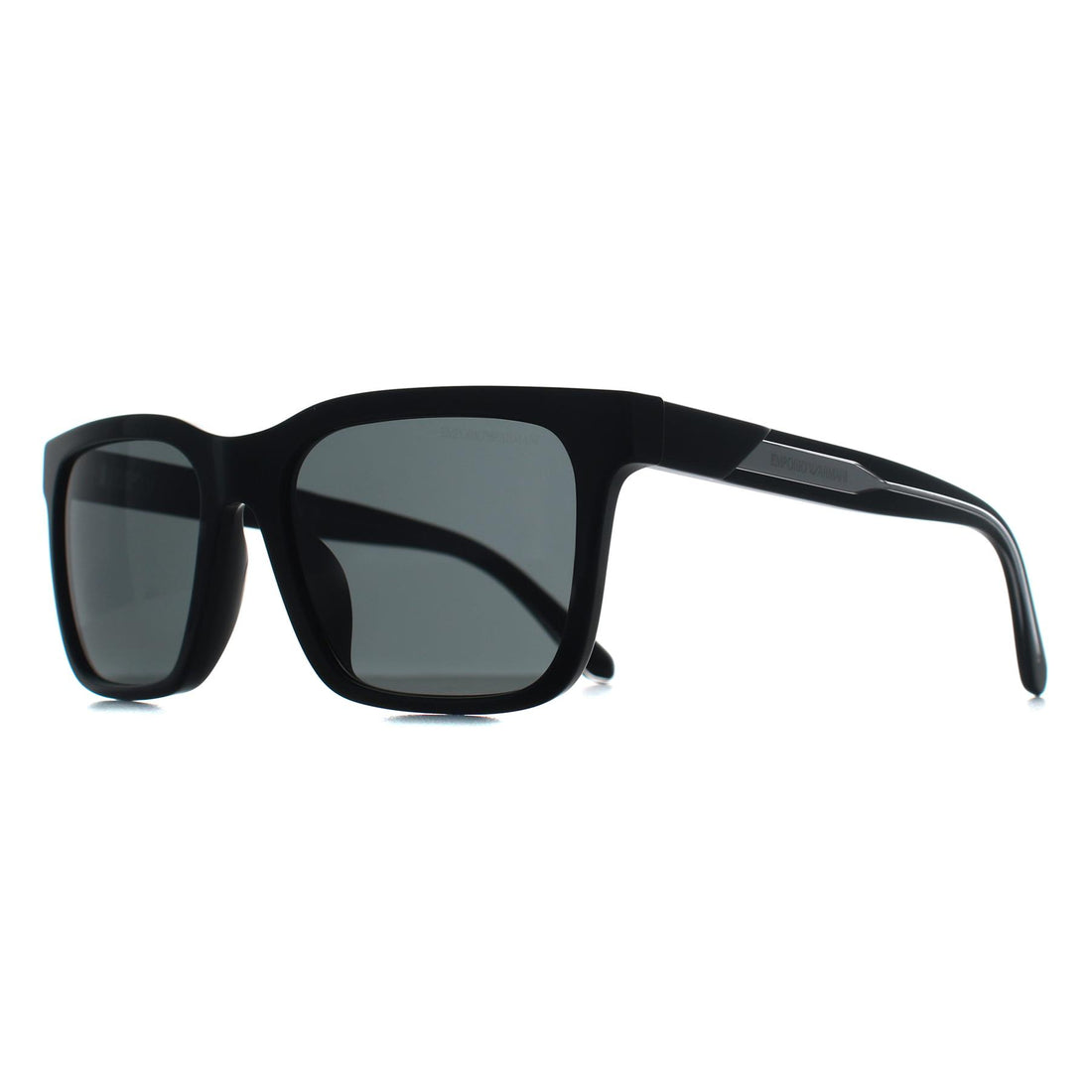 Emporio Armani Sunglasses EA4262U 501787 Shiny Black Dark Grey