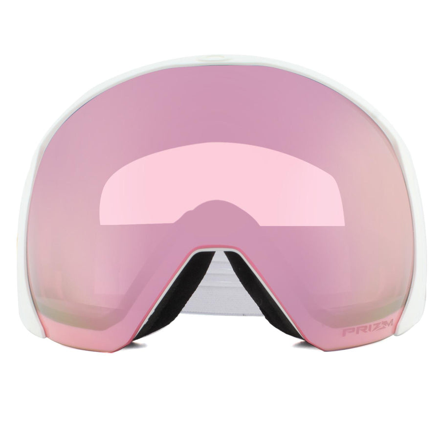 Oakley Flight Path XL Ski Goggles Factory Pilot White Prizm Snow Hi Pink