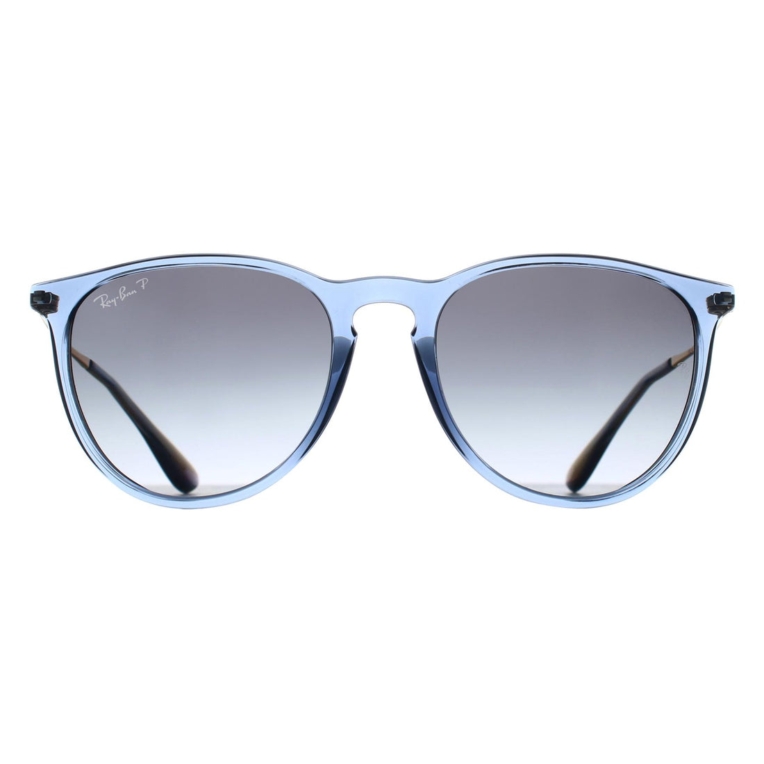 Ray-Ban Sunglasses RB4171 Erika 6592T3 Transparent Blue Grey Gradient Polarized