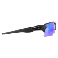 Oakley Sunglasses Flak 2.0 XL OO9188-F7 Polished Black Prizm Sapphire Iridium Polarized