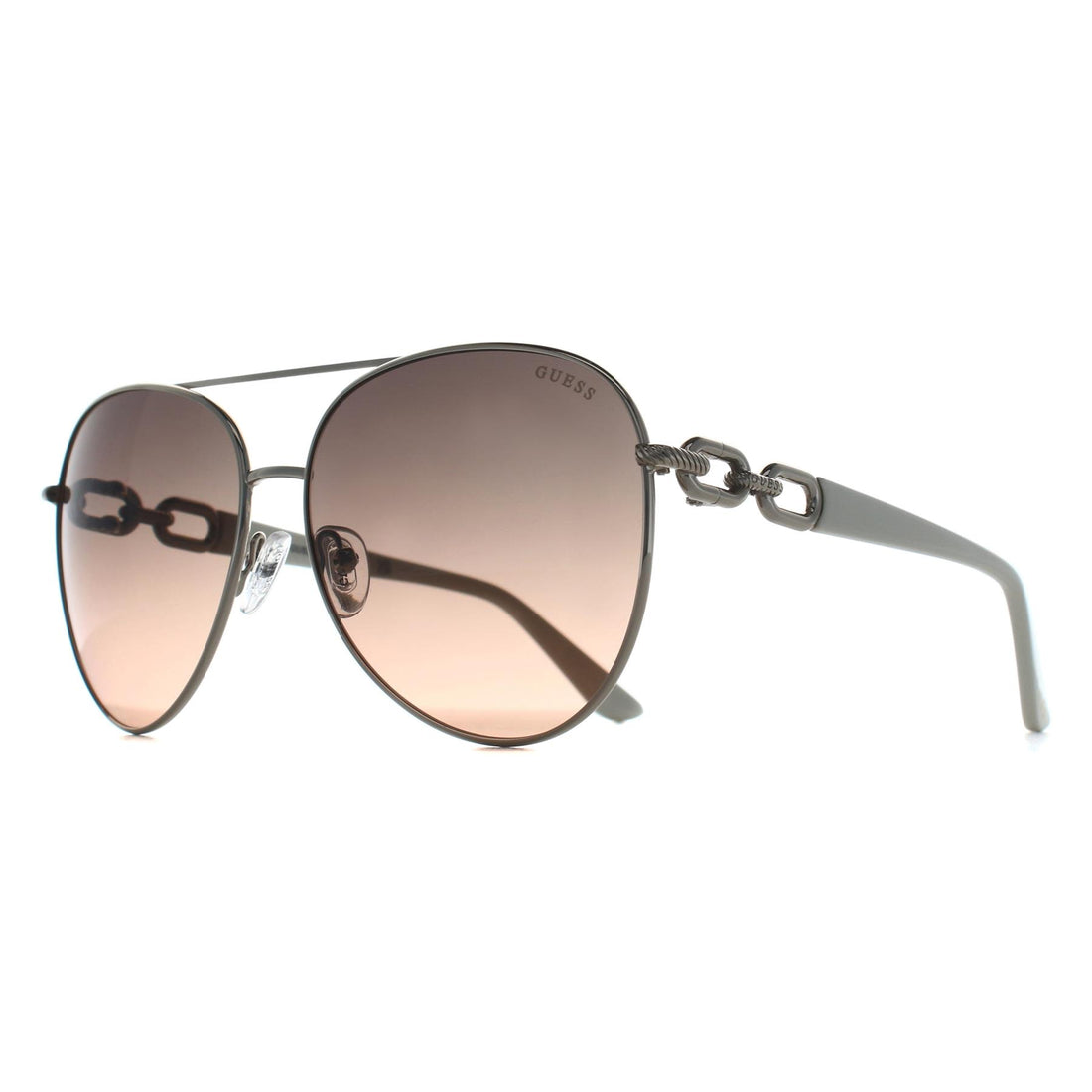 Guess Sunglasses GU00158 32B Gold Smoke Gradient