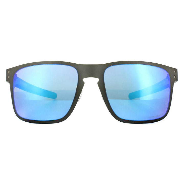 Oakley Sunglasses Holbrook Metal OO4123-07 Matt Gunmetal Prizm Sapphire Polarized