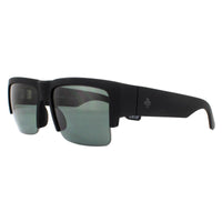 Spy Sunglasses Cyrus 50/50 6700000000058 Soft Matte Black HD Plus Grey Green Polarized