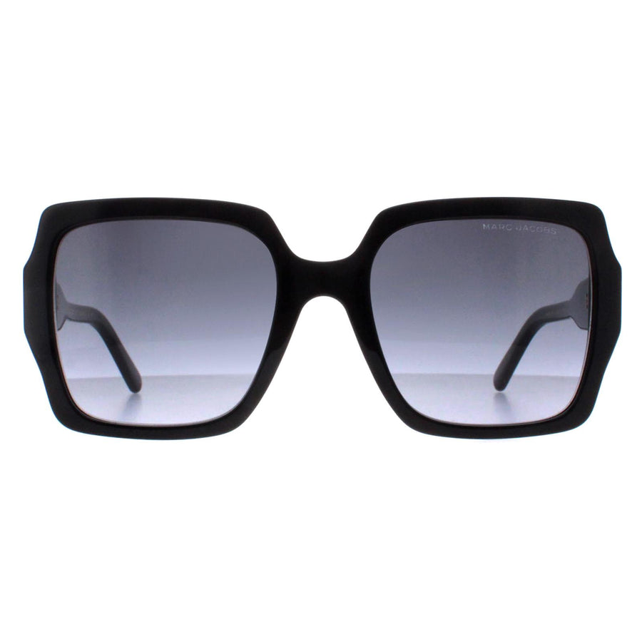 Marc Jacobs Sunglasses MARC 731/S 807 9O Shiny Black Dark Grey Gradient