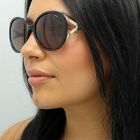 INVU Sunglasses B2117 B Demi Gold Brown Tortoise Brown Polarized