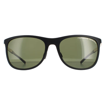 Porsche Design Sunglasses P8672 C Black Gold Green Grey Polarized