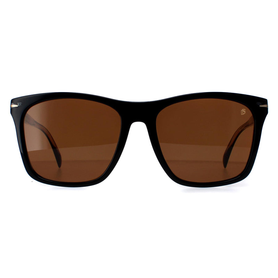 David Beckham Sunglasses DB1054/F/S 807 70 Black Brown