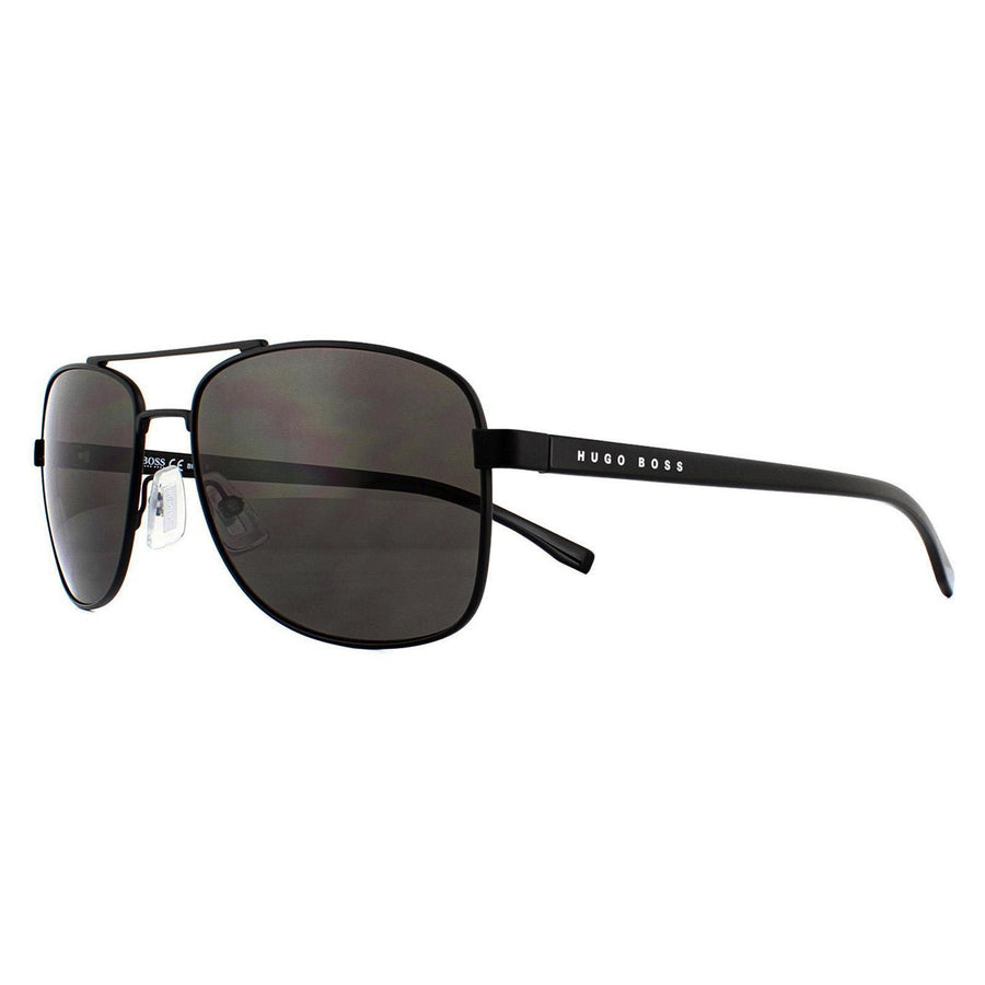 Hugo Boss Sunglasses 0762/S 10G NR Matte Black Grey