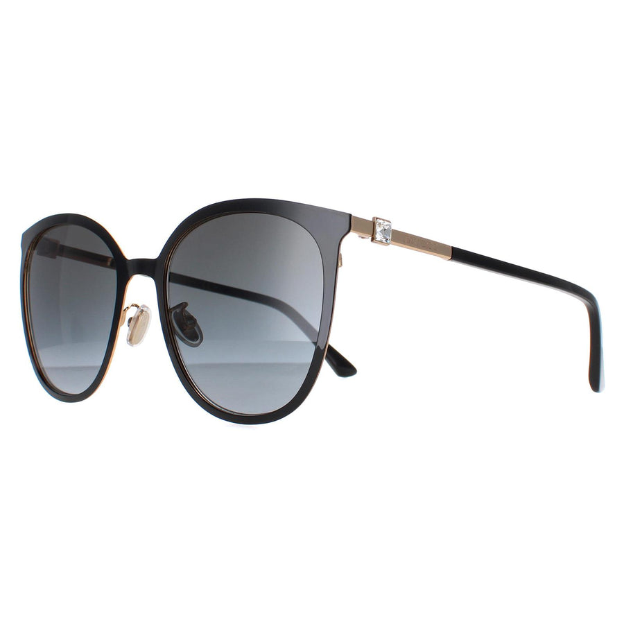 Jimmy Choo Sunglasses ORIA/G/SK 2M2 9O Black Gold Dark Grey Gradient