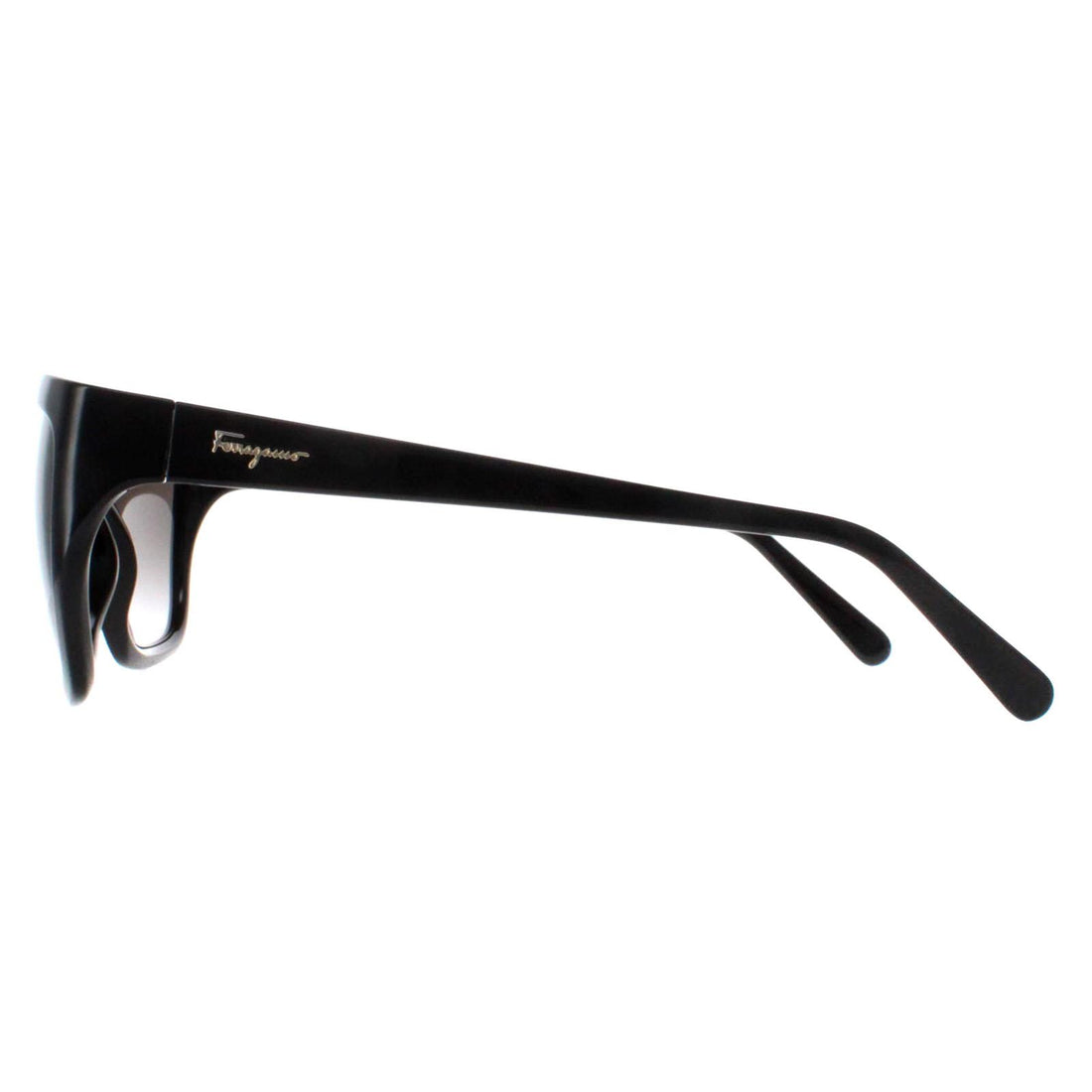 Salvatore Ferragamo Sunglasses SF1018S 001 Black Grey Gradient