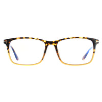TomFord Glasses Frames FT5584-F-B 055 Dark Havana Men Women