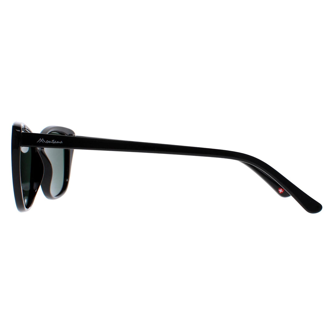 Montana Sunglasses MP42 A Black G15 Green Polarized