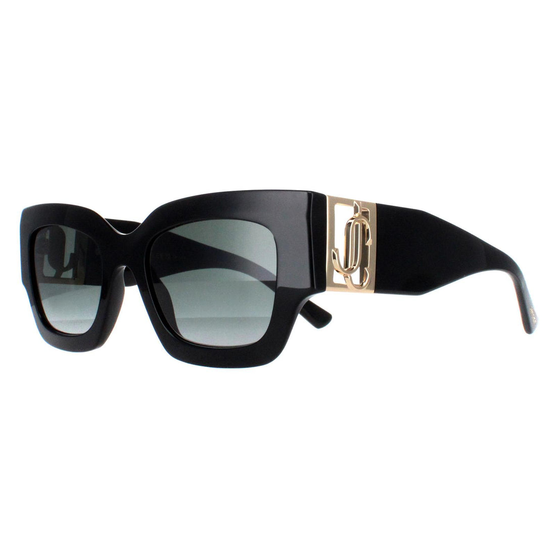 Jimmy Choo Sunglasses NENA/S 807 9O Black Grey Gradient