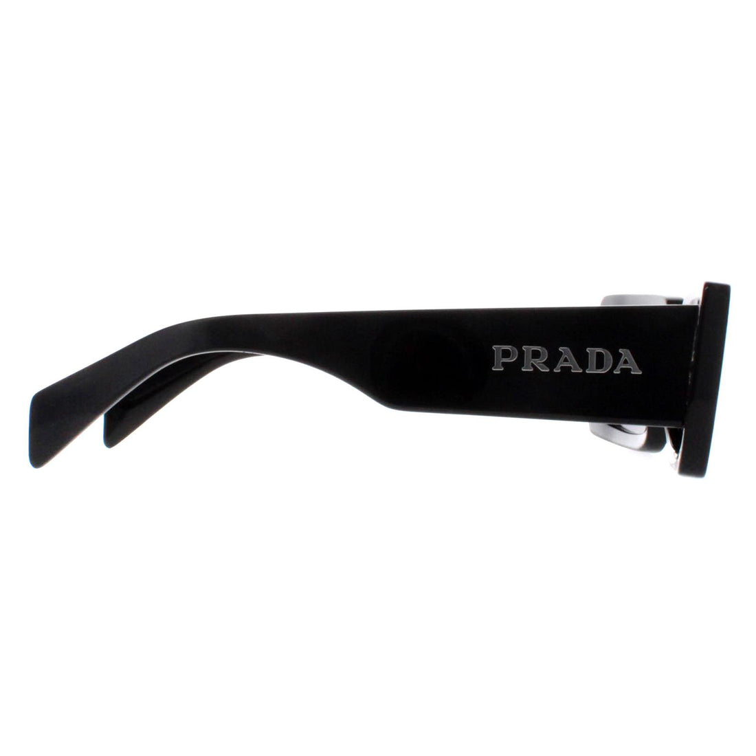 Prada Sunglasses PRA07S 1AB5S0 Black Dark Grey