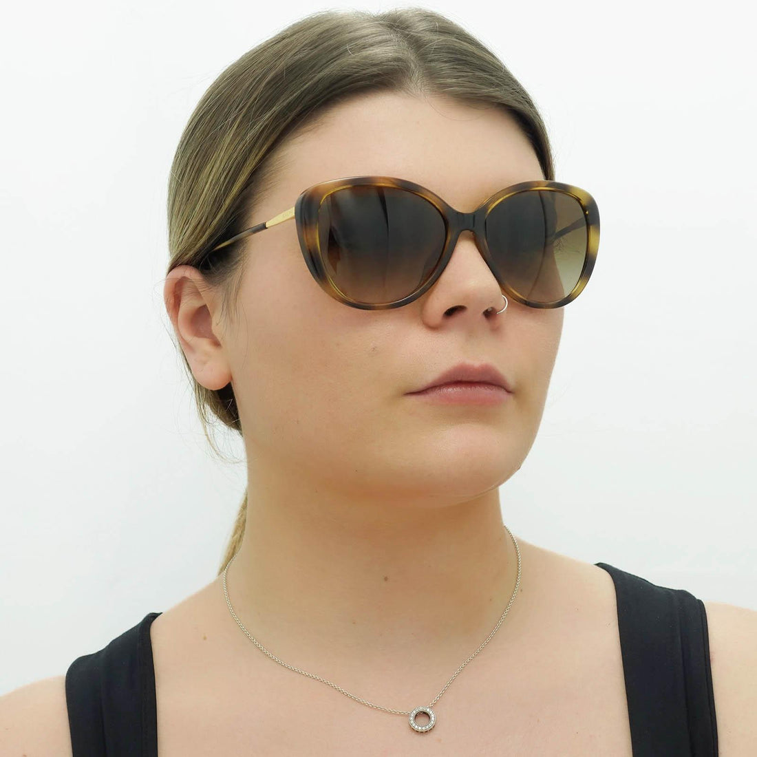 Ralph by Ralph Lauren Sunglasses RA5288U 500313 Shiny Dark Havana Brown Gradient