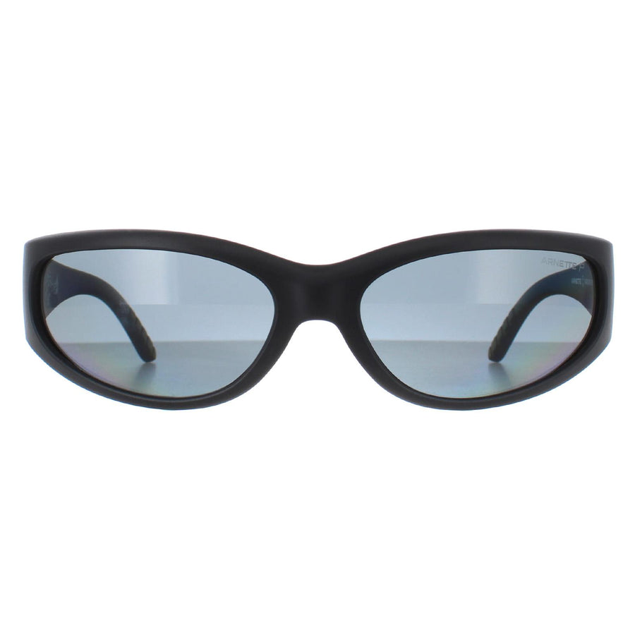 Arnette AN4302 Catfish Sunglasses Matte Black / Dark Grey Polarized