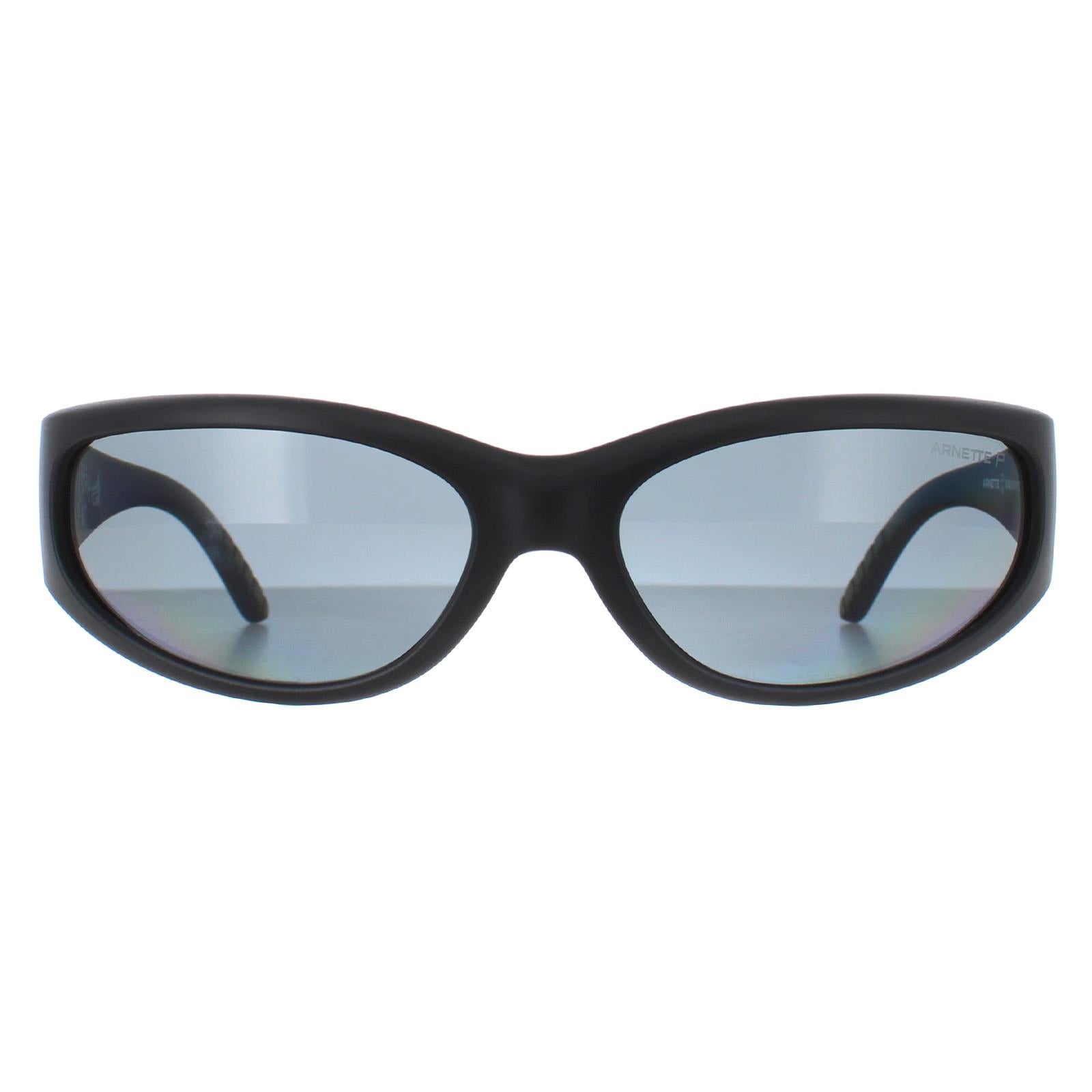 Sunglasses AN4302 Catfish Matte Black Dark Grey Polarized