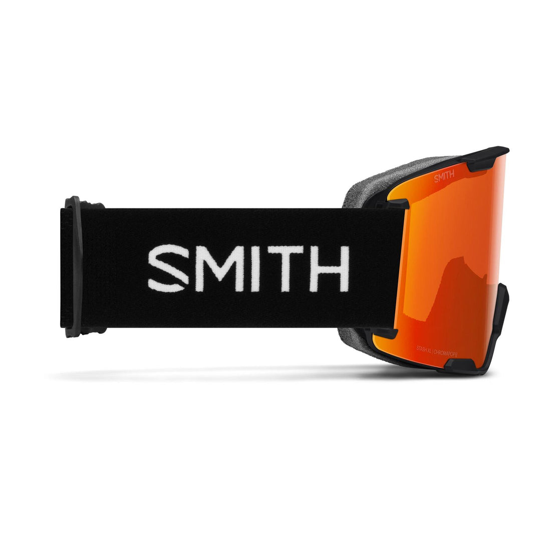Smith Ski Goggles Stash XL 2QJ MP Black ChromaPop Everyday Red Mirror & Storm Yellow Flash