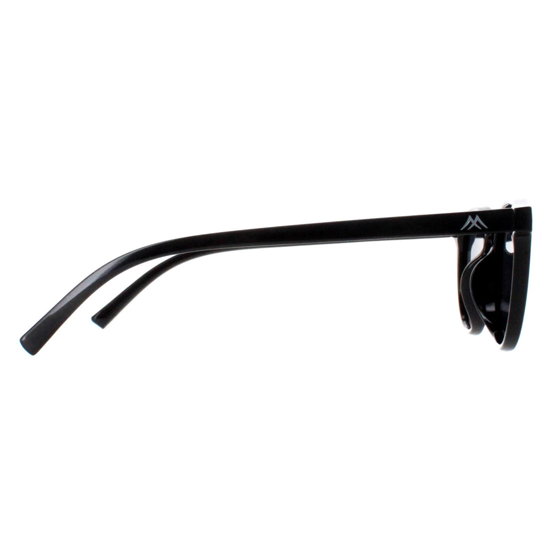 Montana Sunglasses MP75 Shiny Black Smoke Polarized